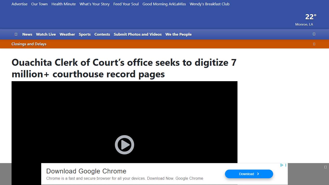 Ouachita Clerk of Court’s office seeks to digitize 7 million+ courthouse record pages